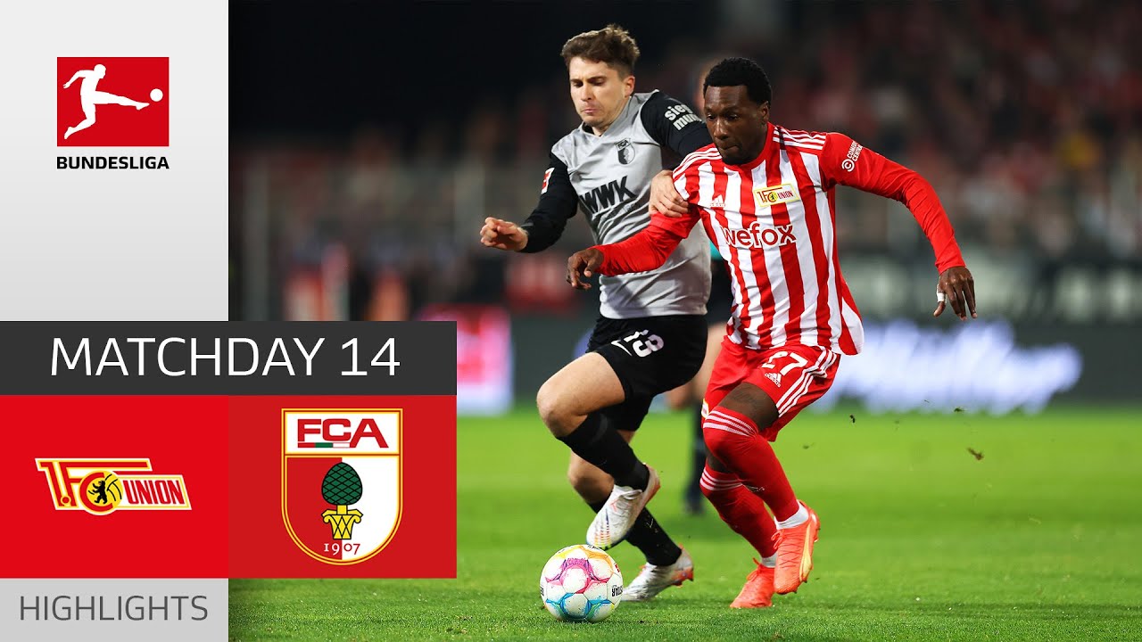 Union Berlin - FC Augsburg 2-2 | Highlights | Matchday 14 &ndash; Bundesliga 2022/23