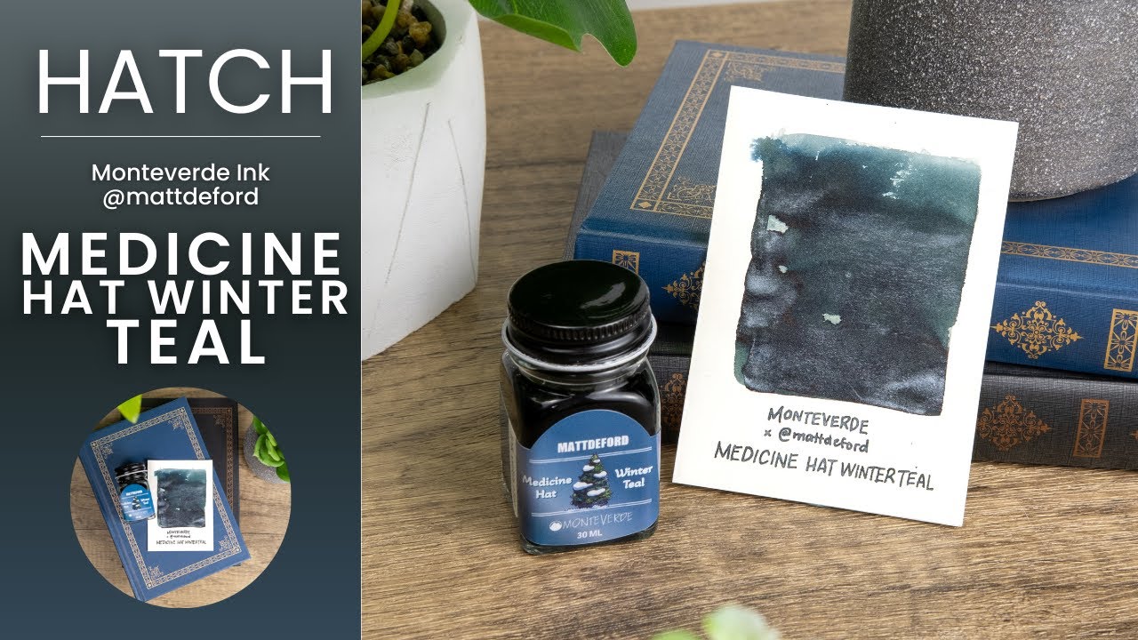 Medicine Hat Winter Teal - Monteverde x @mattdefordart INKfinity Collection