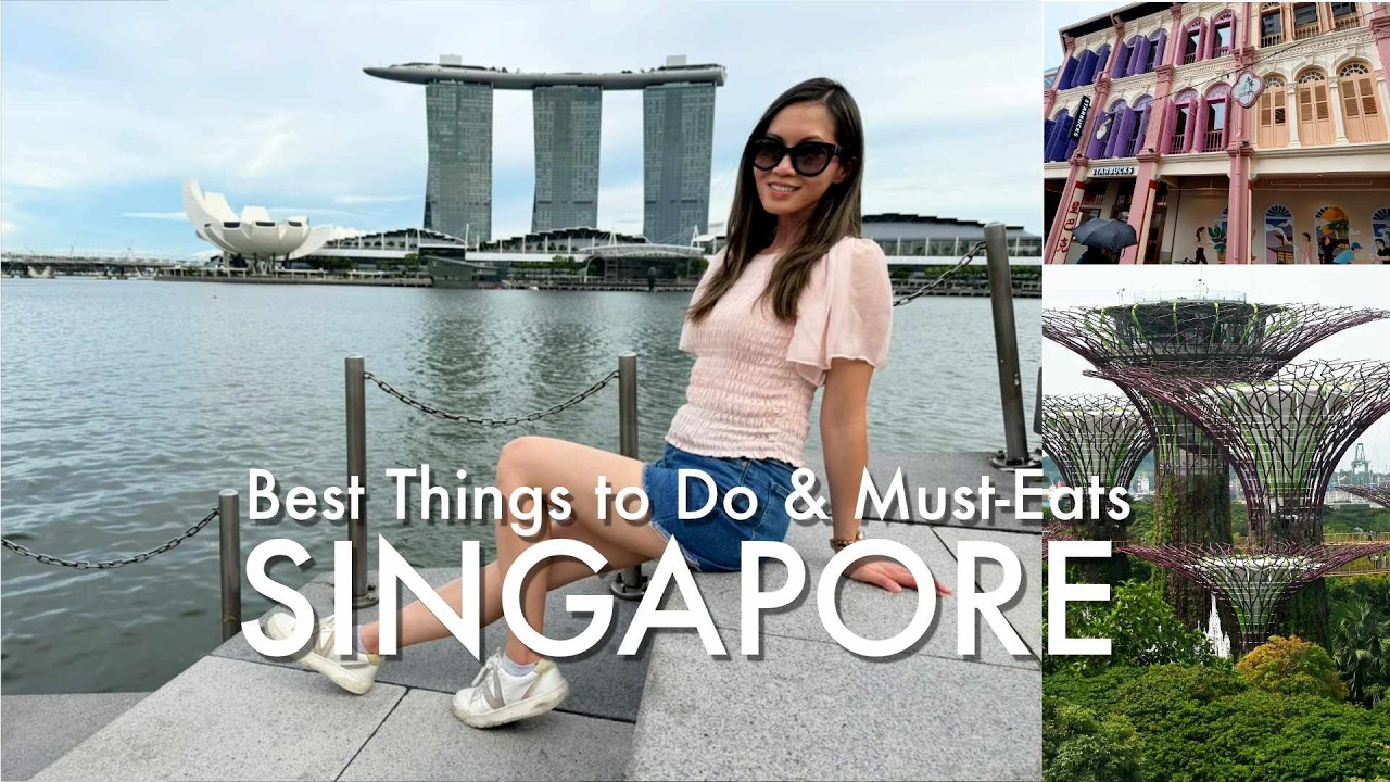 Best Things to Do & Food in Singapore | Travel guide - family trip vlog with kids