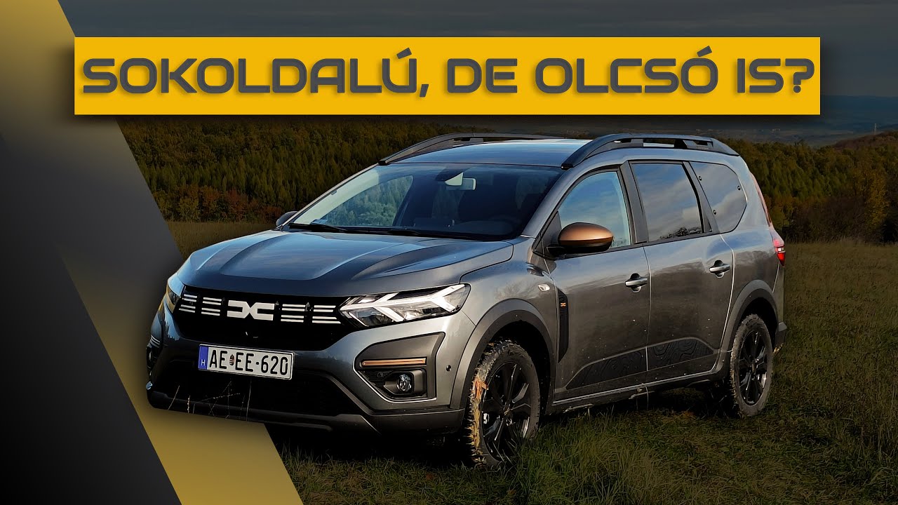 Sokoldalú, de olcsó is? Dacia Jogger TCe 110 Extreme 2023 - DRIVEN új autó teszt