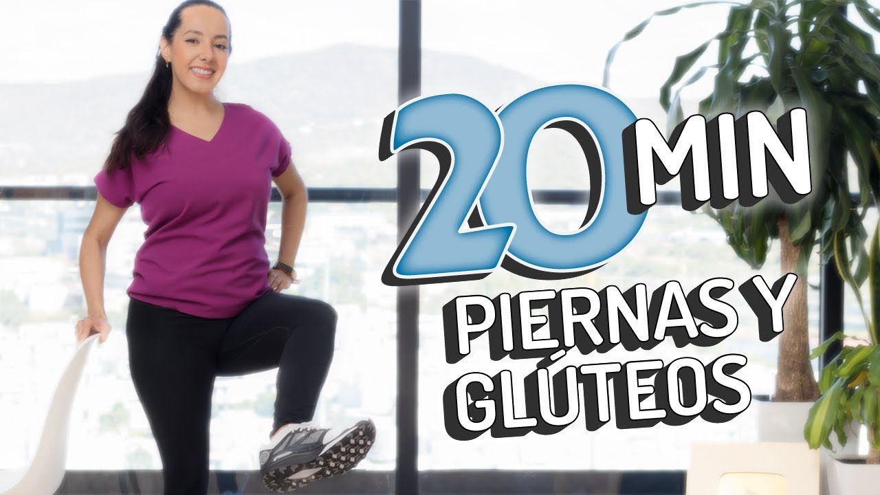 20 minutos de PIERNAS y GLÚTEOS para Mayores | Fisioterapia Querétaro: Mariana Quevedo