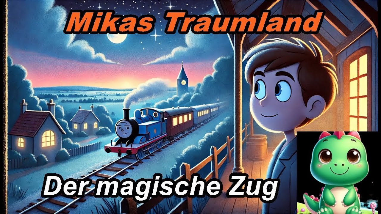 Mikas Traumland | Der magische Zug durch die Nacht | Kinder Gute Nacht Geschichte | Hörbuch