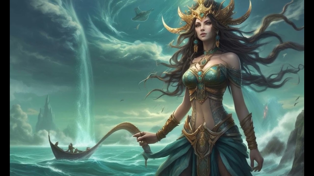 Nammu - the primeval goddess, personification of the sea