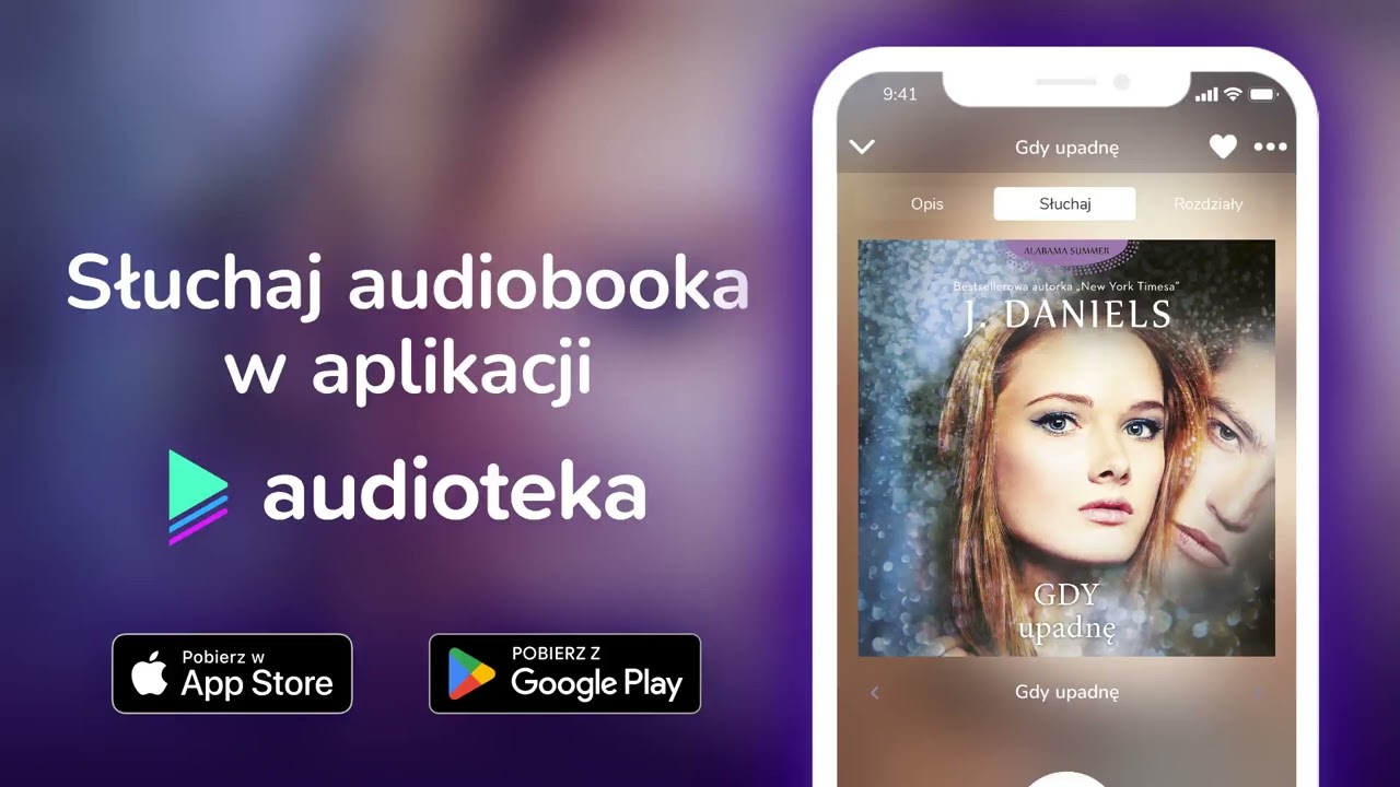 Gdy upadnę - audiobook |  J . Daniels (czyta Monika Chrzanowska)