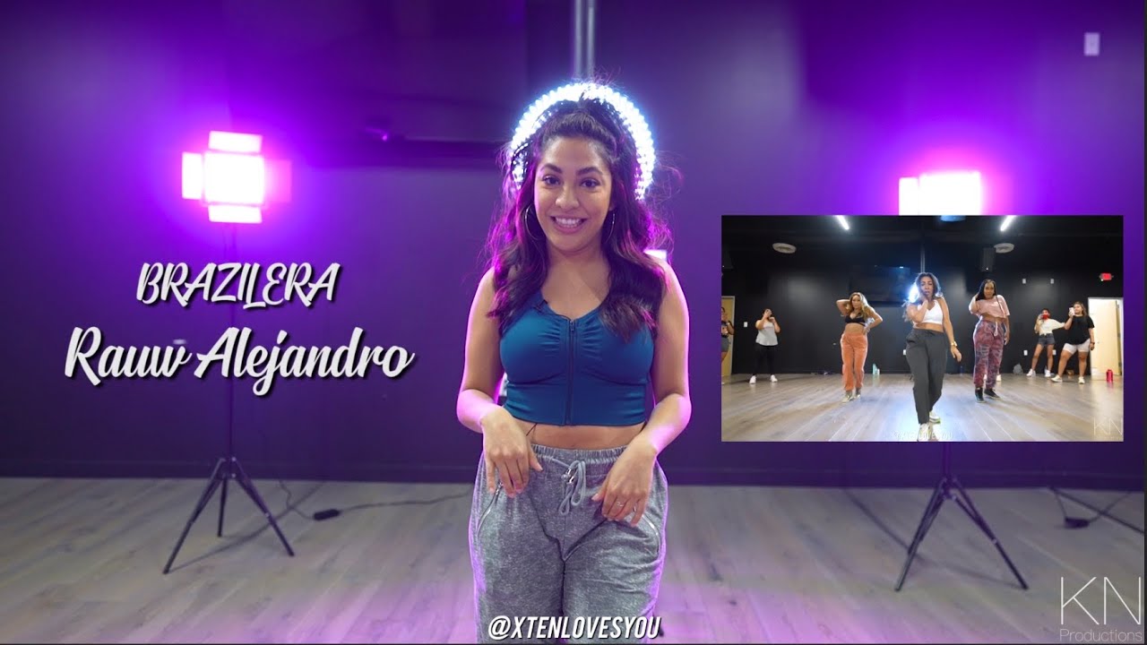 BRAZILERA TUTORIAL - Rauw Alejandro & Anitta | Dance