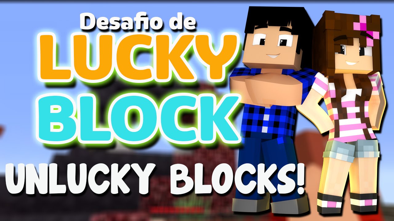 O DESAFIO DAS UNLUCKY BLOCKS! - Desafio de Lucky Block