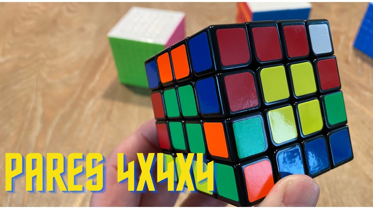 RESOLVER PARES 4x4- COMO ARMAR LOS ULTIMOS DOS PARES CUBO DE RUBIK 4x4x4, Rubik&rsquo;s cube
