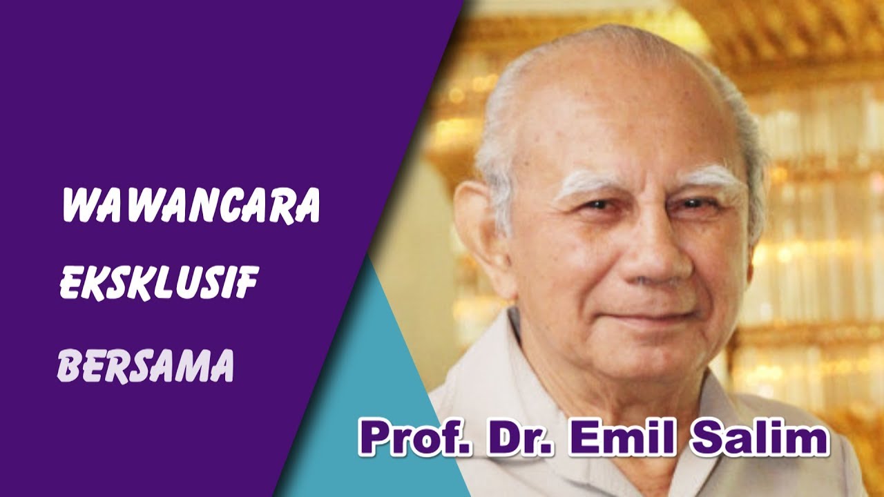 Prof. Dr. Emil Salim : Tentang Proyek Inpres Orde Baru