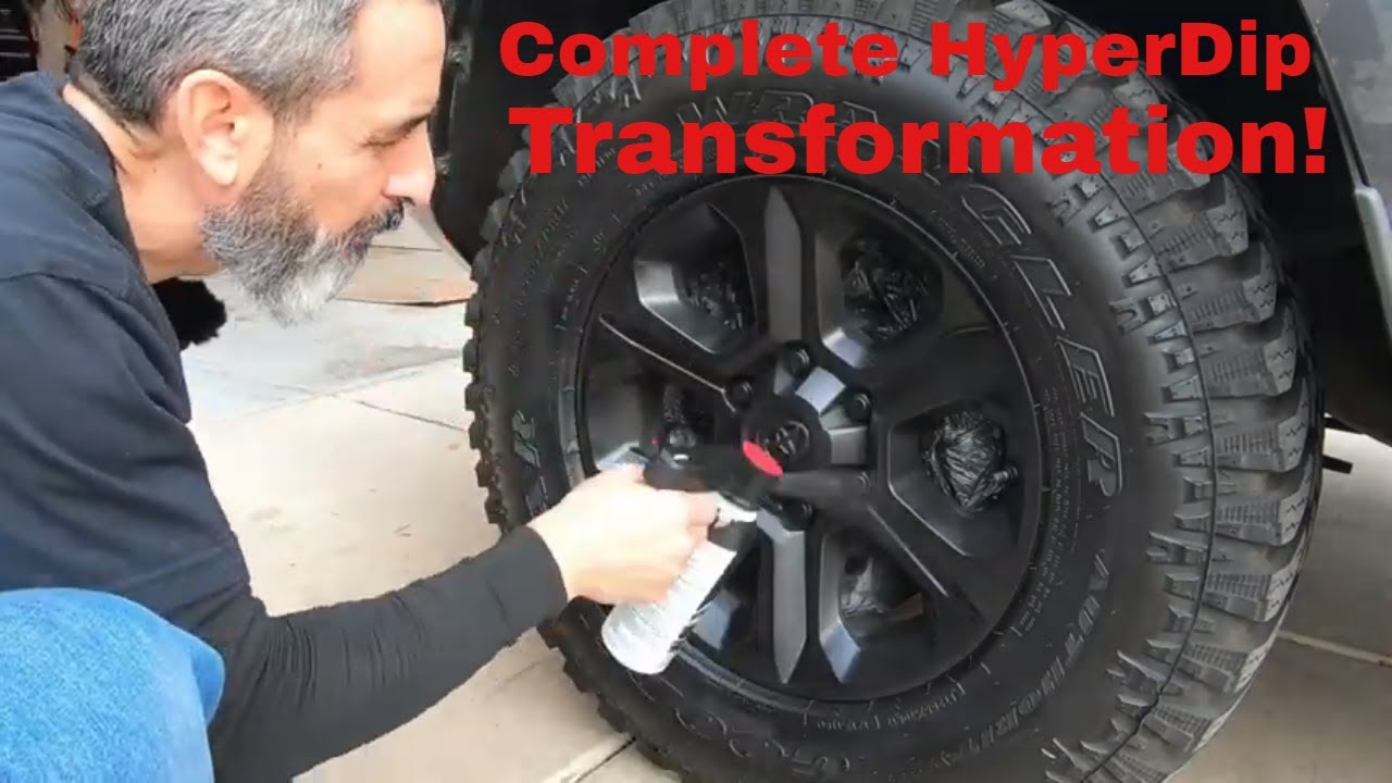 HyperDip (PlastiDip) 4Runner Transformation!: Как это сделать