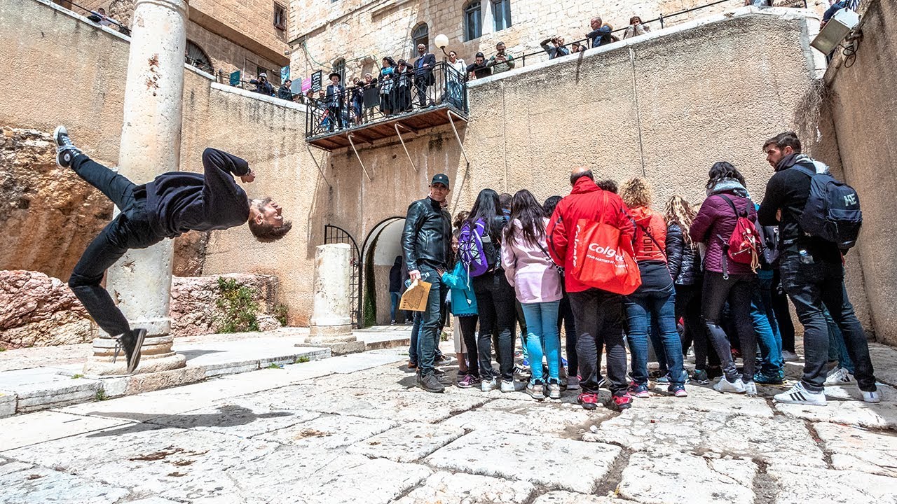 SNEAKY FLIPS IN JERUSALEM!