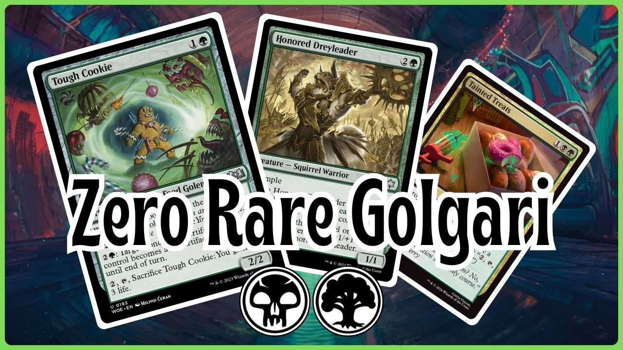 Zero Rare | Golgari Food & Squirrels | Artisan Standard Budget Deck | MTG Arena