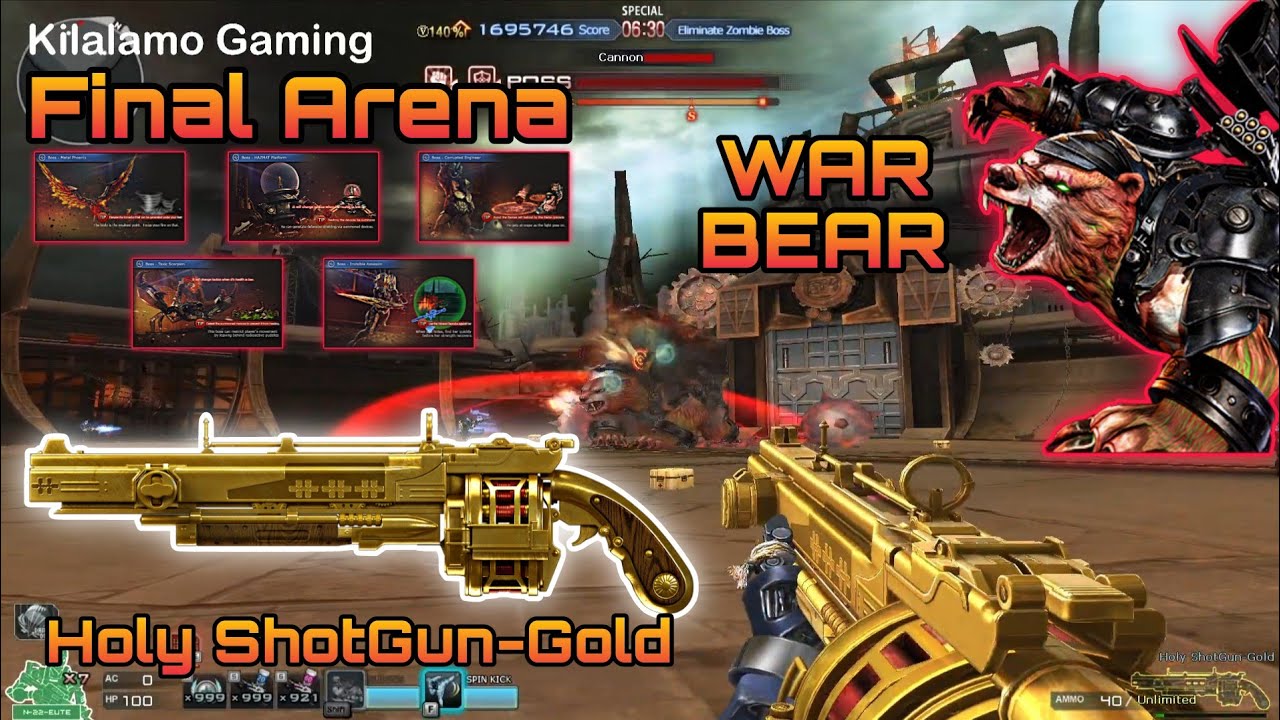 Holy ShotGun-Gold | Final Arena (HARD) Gameplay | Crossfire Philippines