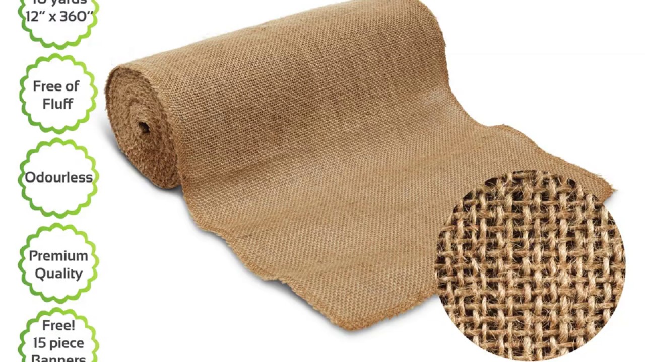 Burlap Table Runner