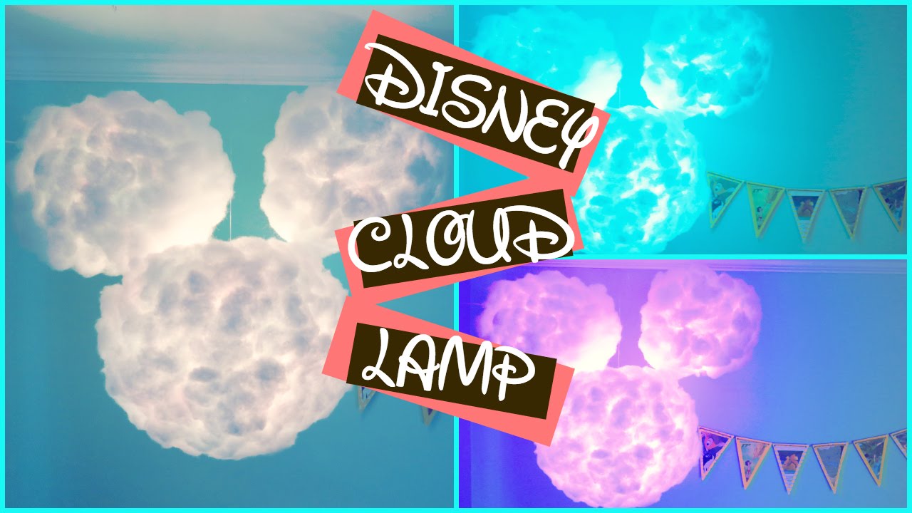 EASY DISNEY DIY CLOUD LIGHT |  NURSERY UPDATE
