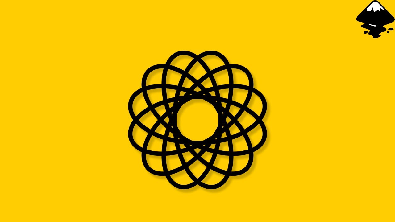 Spirograph effect in Inkscape