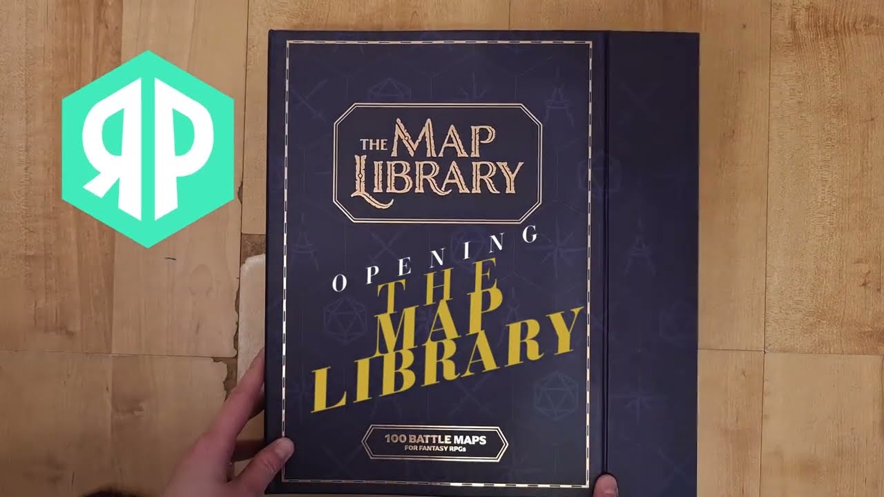 Unboxing The Map Library & More from Roll and Play Press #unboxing  #affiliateadvertising