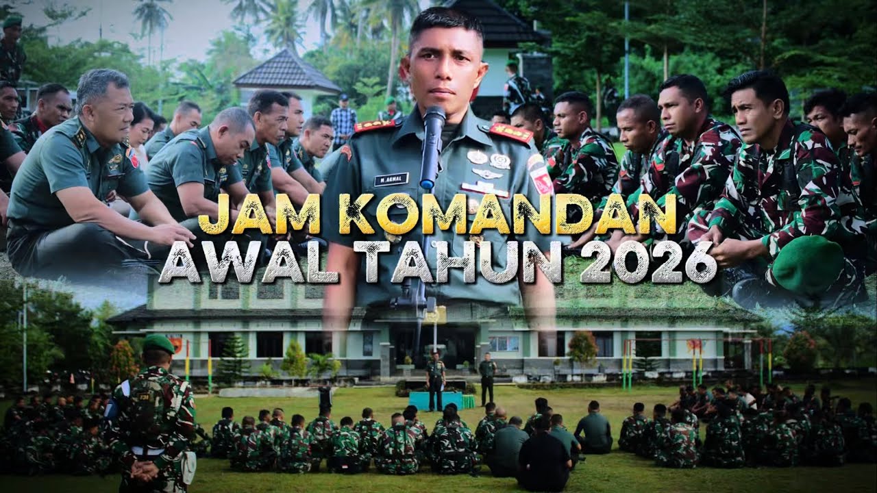 JAM KOMANDAN AWAL TAHUN 2026 | KODIM 1514/MOROTAI