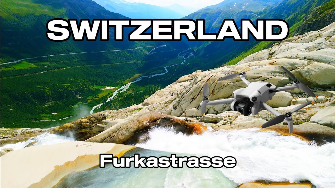 FURKASTRASSE - SWITZERLAND | 4K Cinematic Drone Video | DJI Mini 4 Pro | Szwajcaria