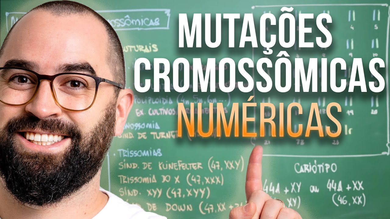 Muta&ccedil;&otilde;es Cromoss&ocirc;micas - Aula 19 - M&oacute;dulo II: Gen&eacute;tica | Prof. Gui