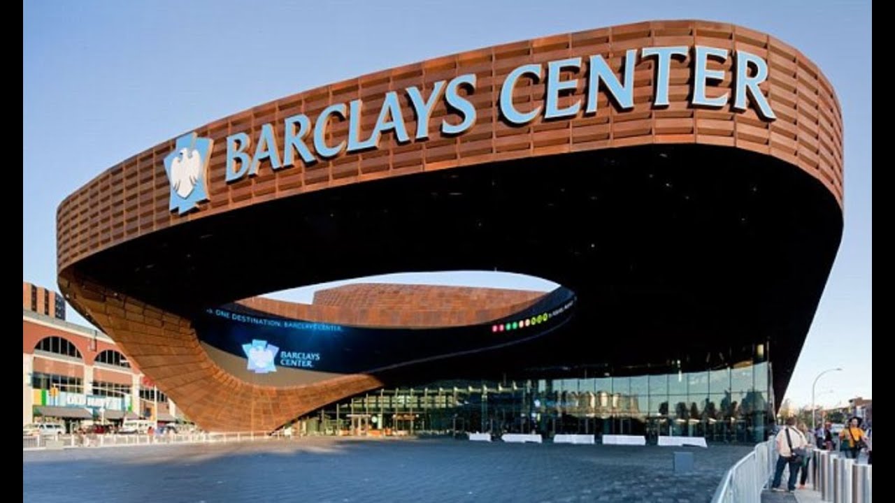 #BarclaysCenter - Semi Truck Delivery 📦 inside and underground on the #TruckElevator + #Turntable