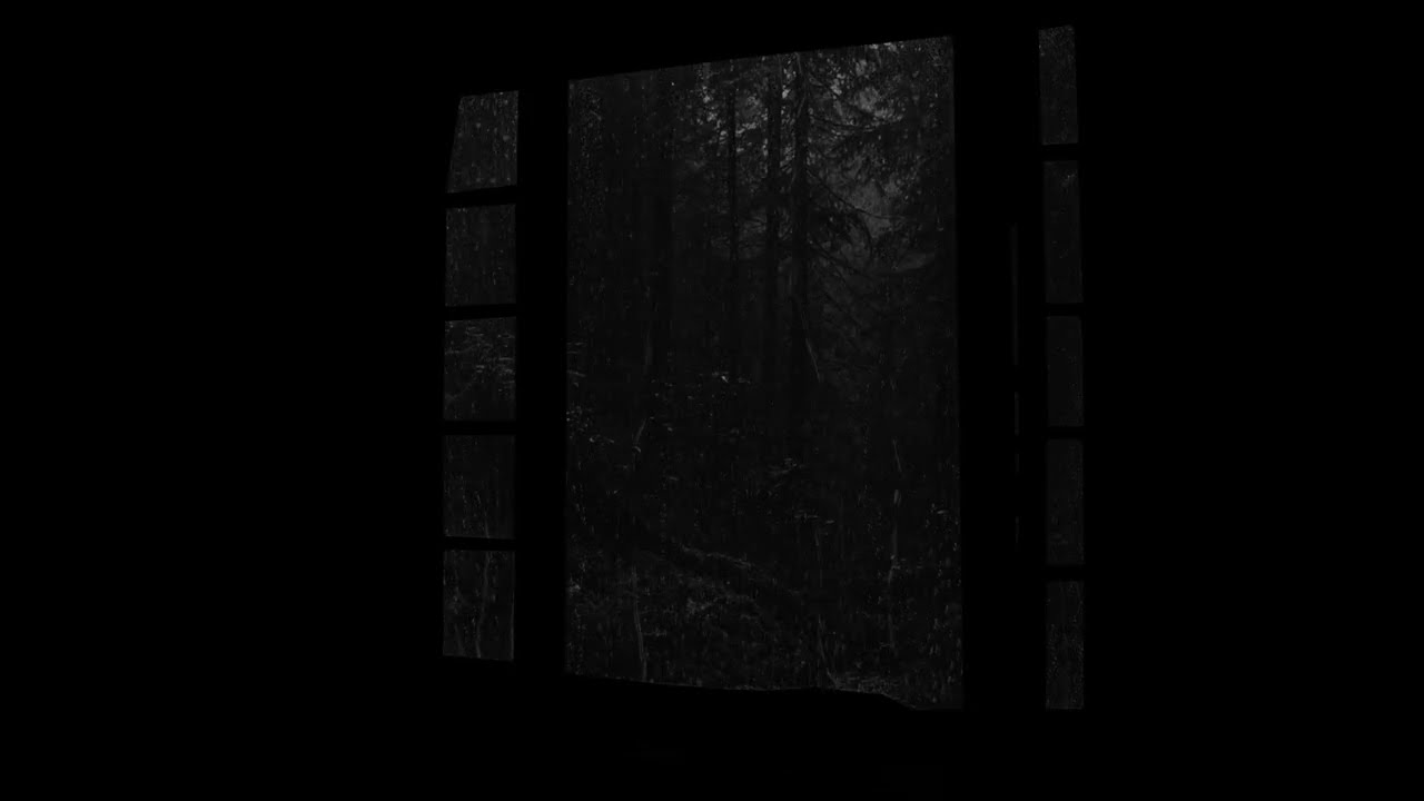 Gentle Rain Frequency for Deep Sleep ✦ a Dark, Quiet Space that Brings Calm & Peace