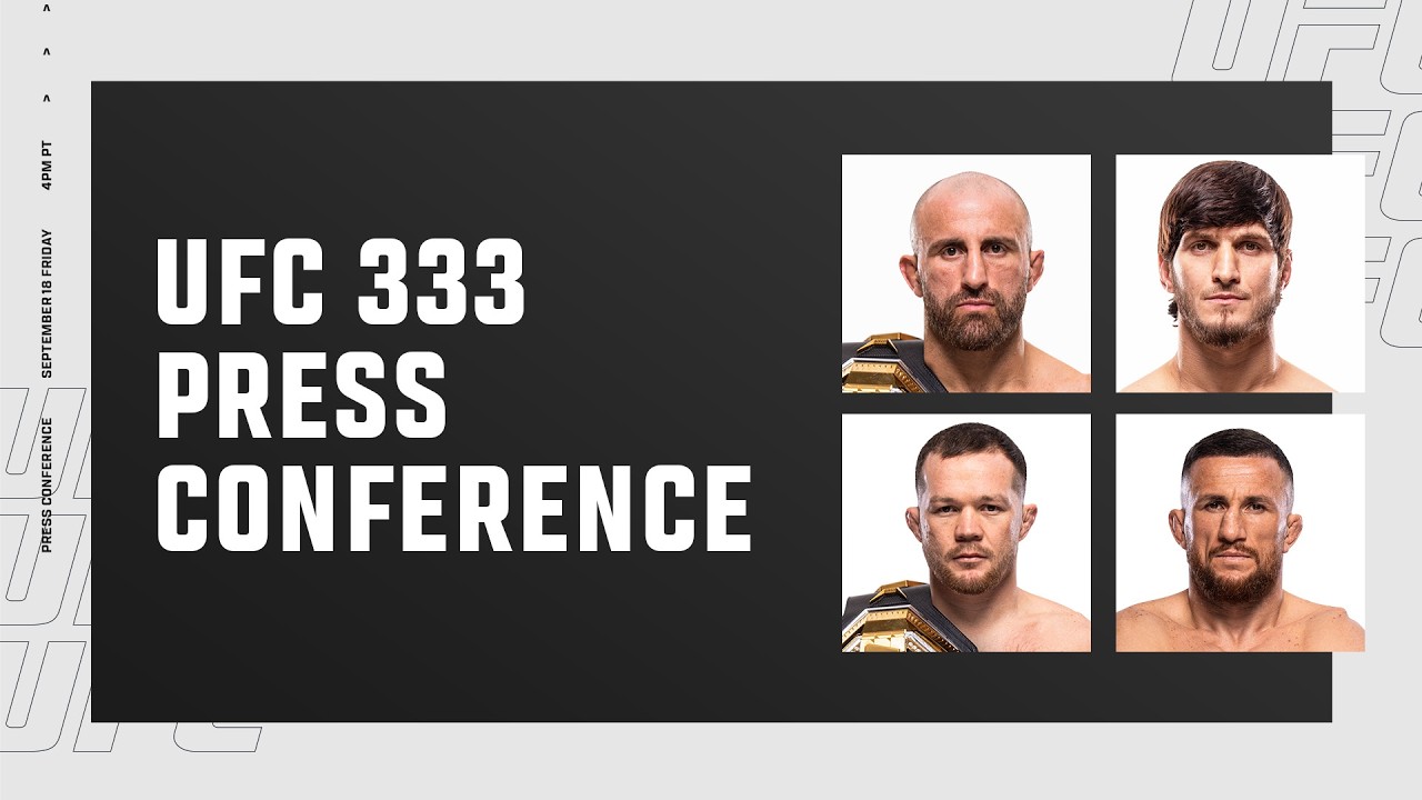 UFC 333: Press Conference
