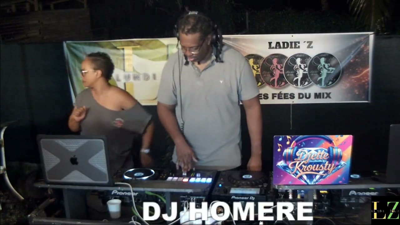 LUNDI DU19 JANVIER   DJ HOMERE DJETTE KROUSTY DJ MARCOS DJ JOJO