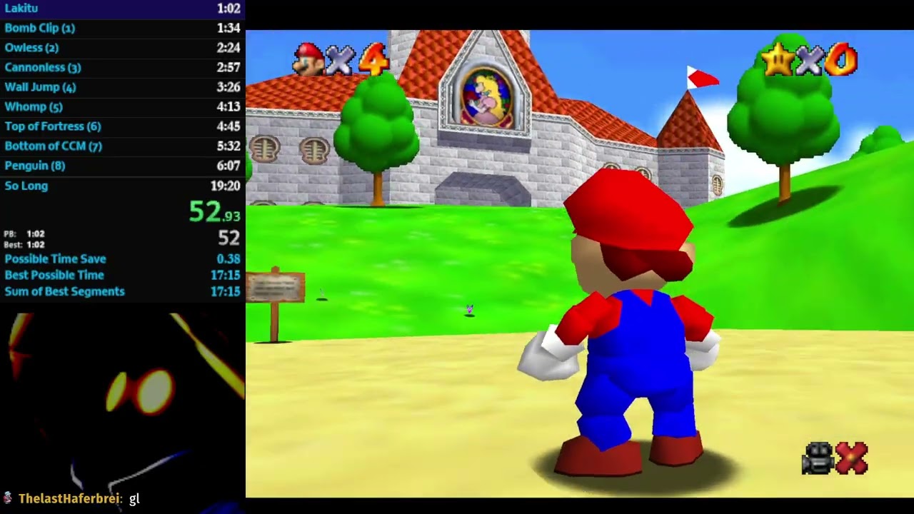 Mario 64, 16 Star Speedruns and Clair Expert Glitchless Speedruns - January 30 2026