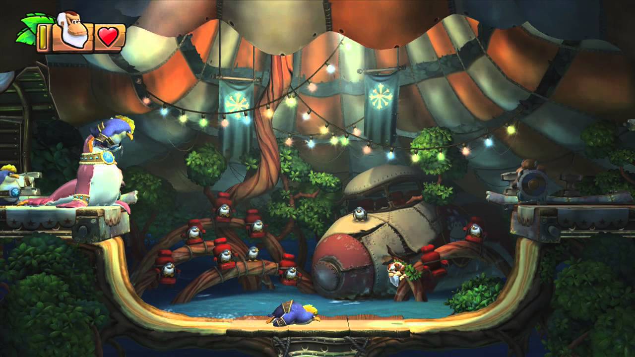 Donkey Kong Country Tropical Freeze 1-Boss Extraschwer