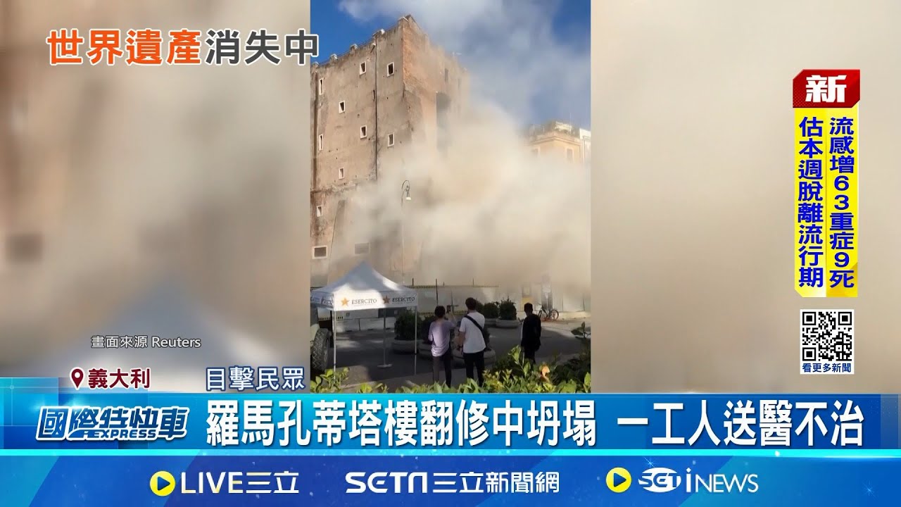 看古蹟要趁早! 2050年前50處世遺恐消失 古蹟維修大不易 中世紀塔樓翻修釀崩塌意外｜三立新聞網 SETN.com