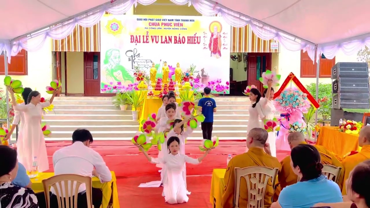 HOA HỒNG HOA TRẮNG - Hát & múa Chùa Khánh Long Nông Cống Thanh Hoá