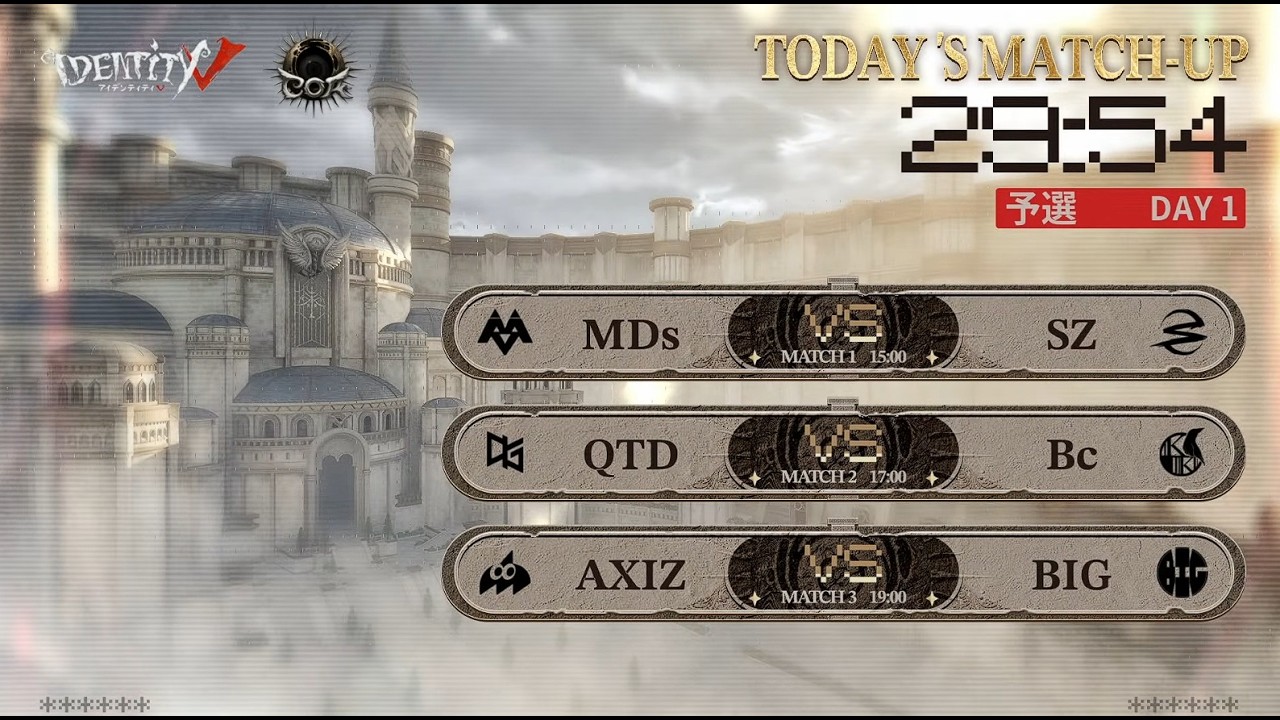 🔥 COA9 Japan Qualifier Day 01 | QTD vs Bc |🎙️Thai Commentary by SNLSxABYZ | Identity V 🔥