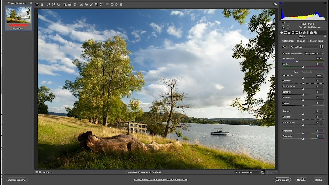 Clase abierta de Adobe Camera RAW