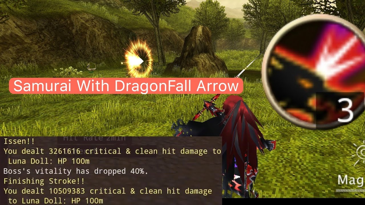 Iruna Online Samurai Test Dizzy 