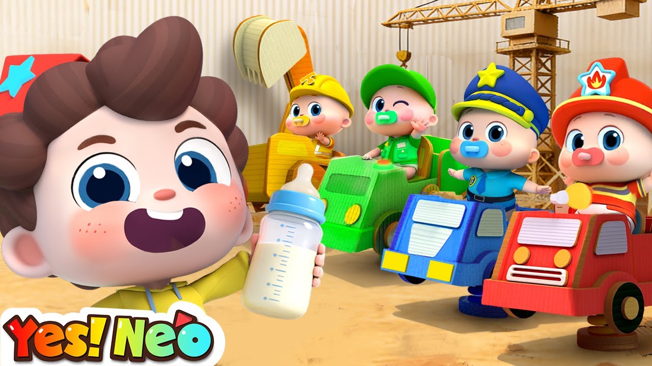 Neo Opens His Own Police - Learn Colors with Babies | Nursery Rhymes & Kids Songs | Yes! Neo