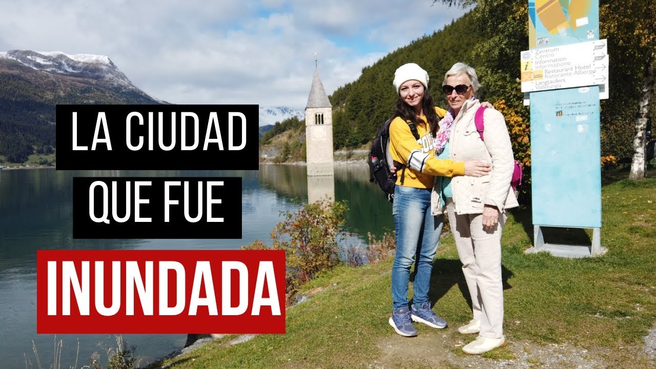 Nueva serie de NETFLIX Curon fue grabada AQUÍ! | La ciudad inundada - Qué hacer y visitar en Italia