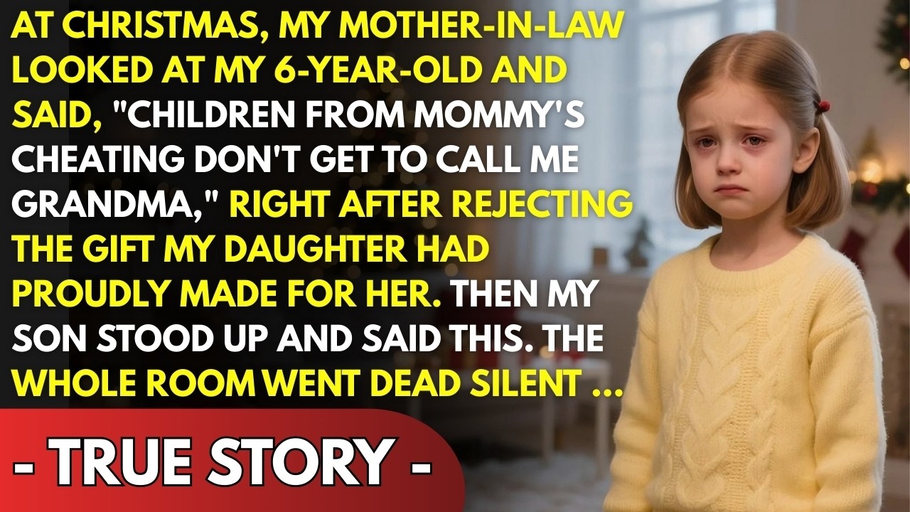 “Children from mommy’s cheating don’t get to call me Grandma,” my MIL told my 6 year old