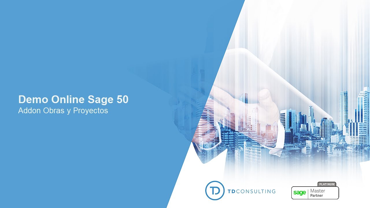 Demo Sage 50 Obras y Proyectos