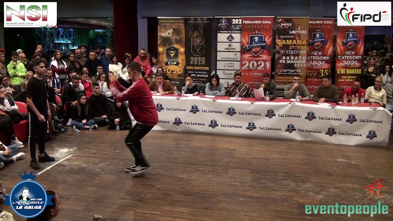 SALSANAMA' 2020 :PEZZANTINI MANUEL  VS  SAMUELE BRUNO  -  UNDER 17 BOYS -  39