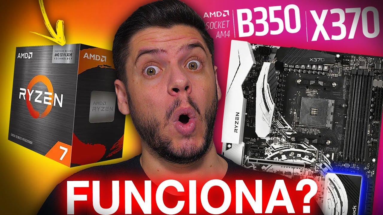 PROCESSADOR NOVO em PLACA MÃE ANTIGA Vale a pena? X370 e B350 em RYZEN 5000 FUNCIONA MESMO? TUTORIAL