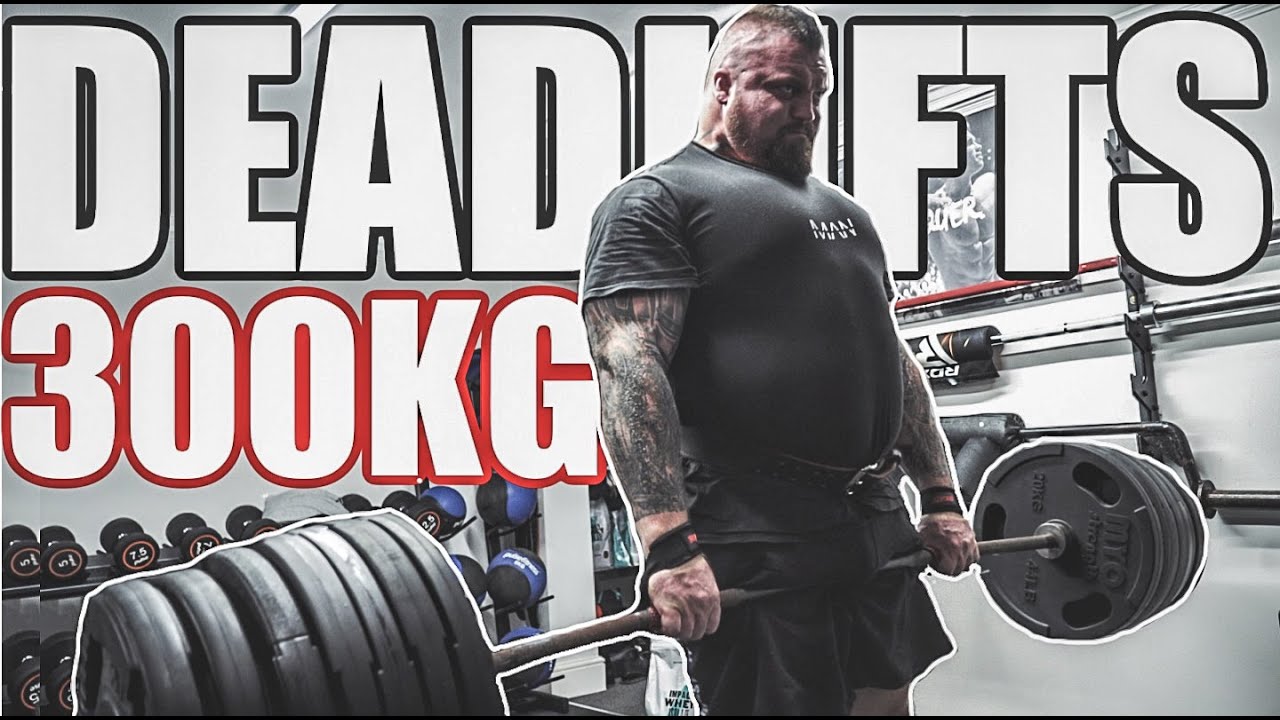 Deadlifts & Back | 300KG Deadlifts for reps!