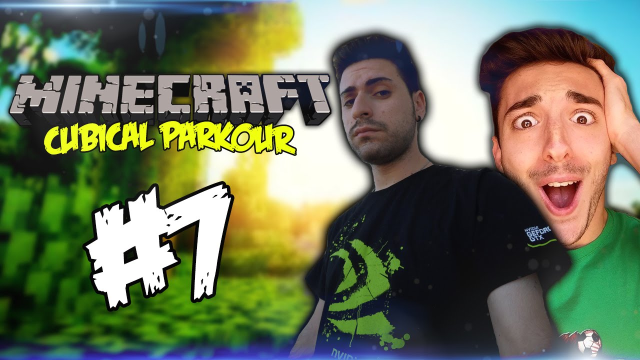 MINECRAFT PARKOUR: DISTRUGGO LA CAMERA! - Cubical Parkour #7 w/ Murry