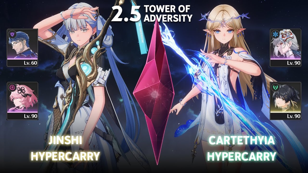 NEW Tower of Adversity! S0R1 Jinshi F2P Team & S0R1 Cartethyia F2P Team | Wuthering Waves 2.4/2.5