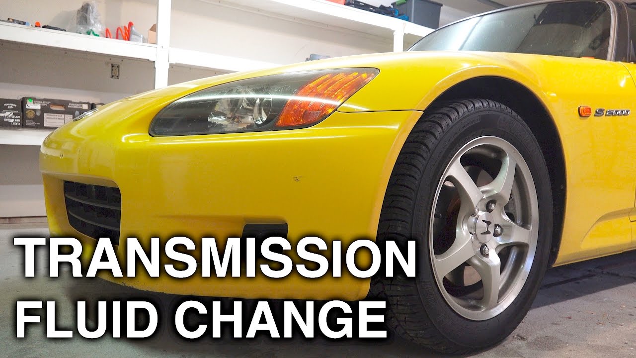 How To Change Transmission Fluid - Honda S2000
