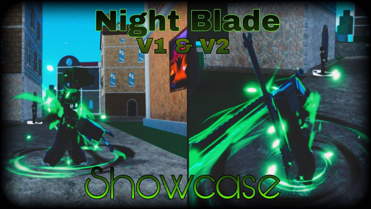 Night Blade V1 & V2 Showcase and Review | King Legacy