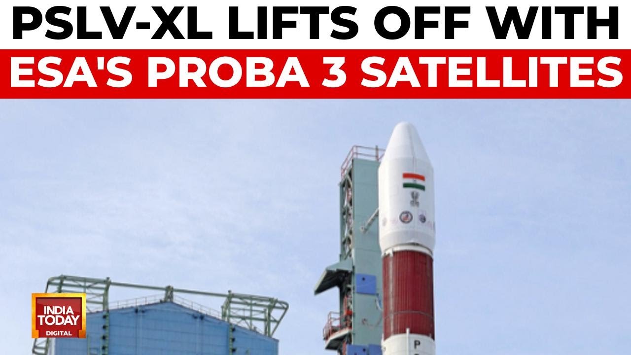 PSLV-XL Launches European Space Agency's Proba 3 Satellites for Artificial Eclipse Study