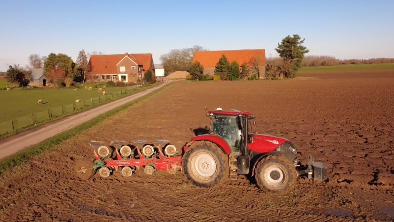 CaseIH Puma 185 , Puma 175 | Kverneland Ploeg | Kverneland Zaaimachine🚜