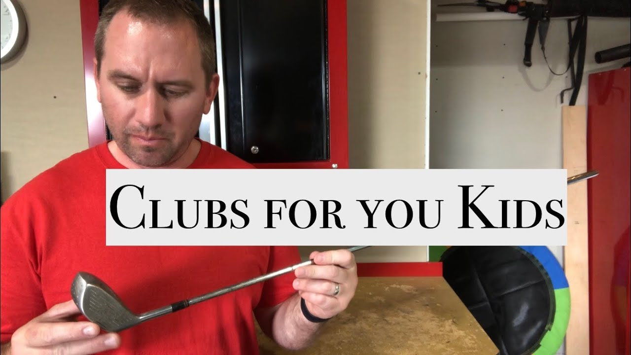 How to cut down a golf club for a child.