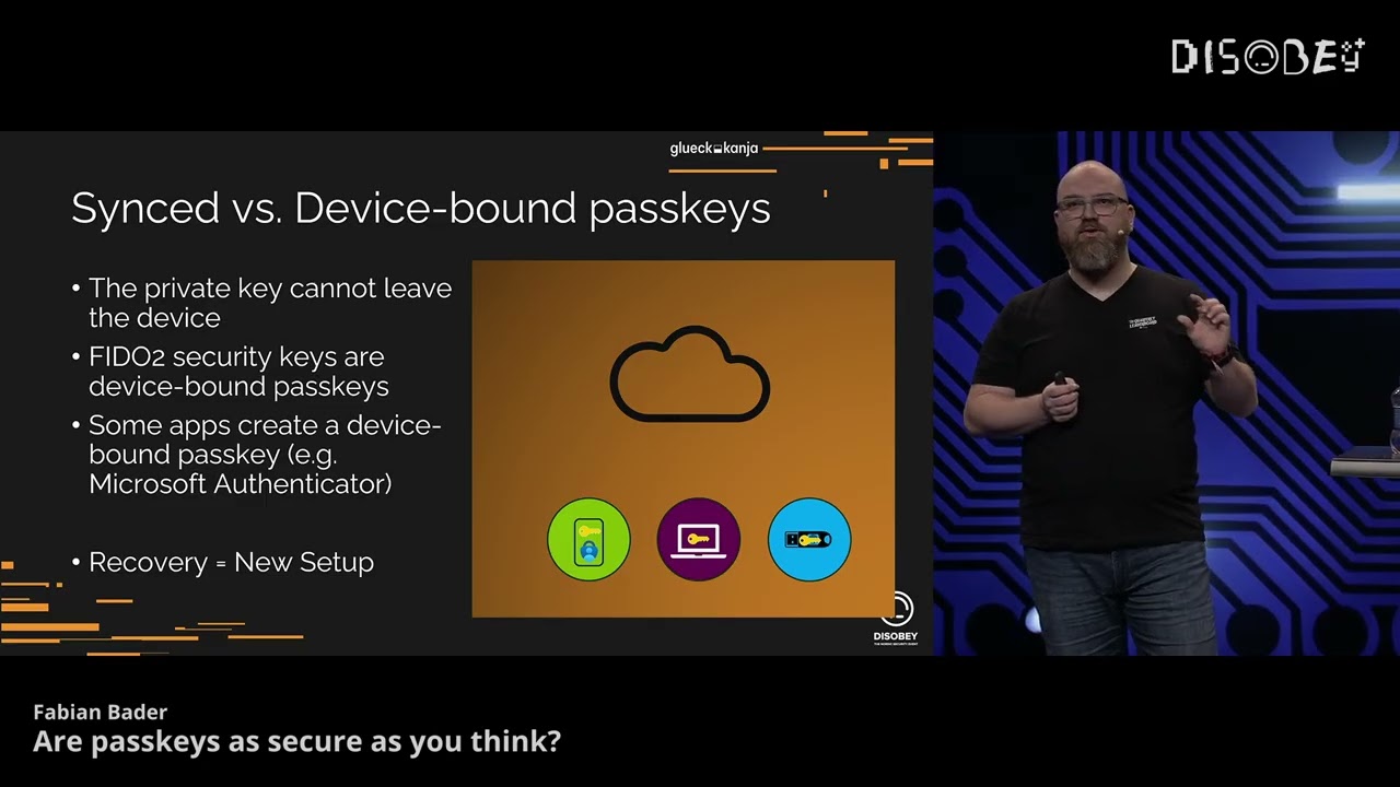 [D26] Are passkeys as secure as you think? - Fabian Bader