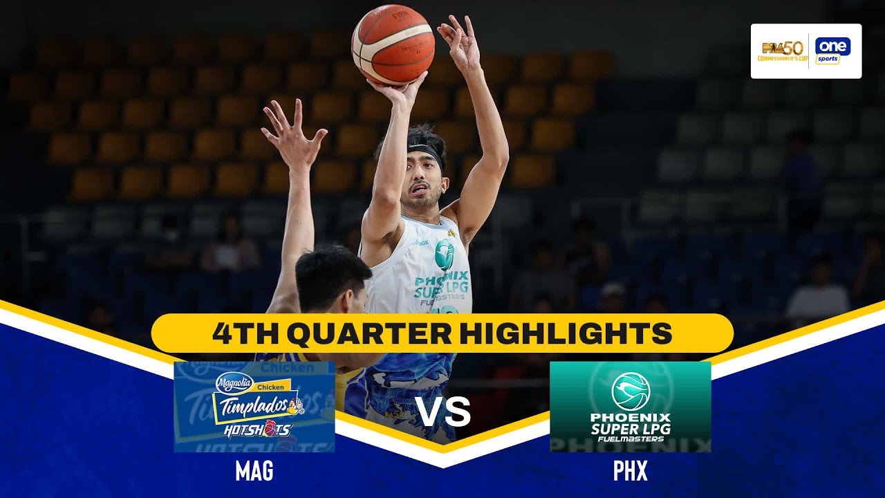 MAGNOLIA vs. PHOENIX | 4TH QUARTER HIGHLIGHTS | PBA SEASON 50 COMMISSIONER’S CUP